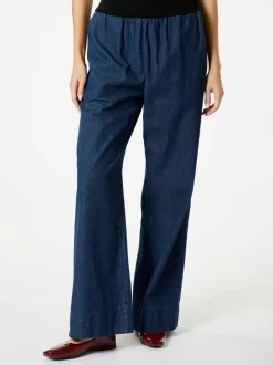 NEO NOIR Yana Denim Long Pants Dark Blue