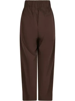 NEO NOIR Yana Poplin Pants Dark Brown