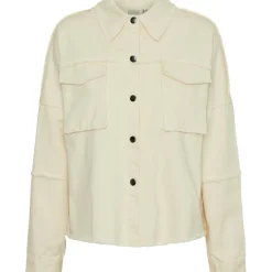 NOTYZ Biker Jacket Ivory W. Light Gold Acc.