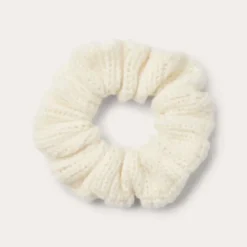 O'TAY Medium Scrunchie Off White