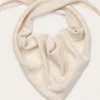 O'TAY Nessa Cashmere Scarf Off White