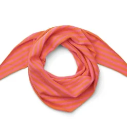 O'TAY Nessa Scarf Striped Sunset/Pink