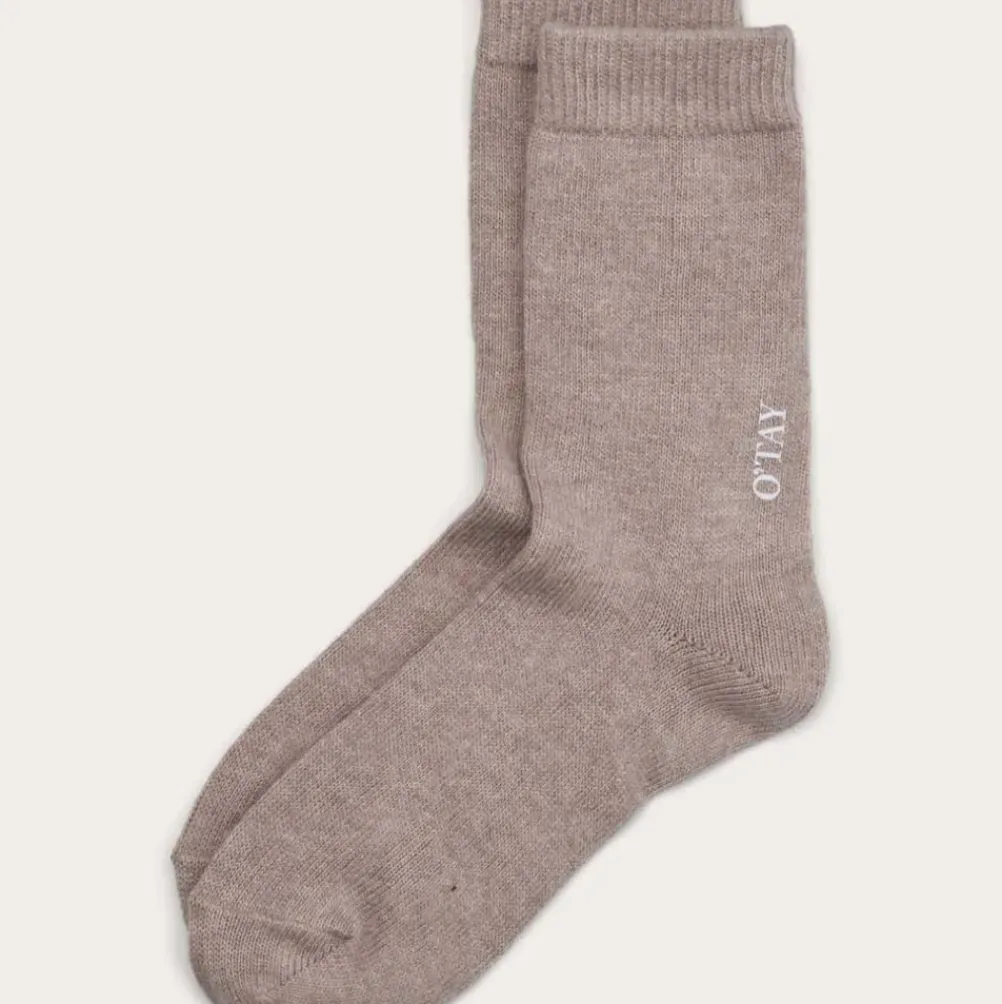 O'TAY Socks Blend Taupe Onesize