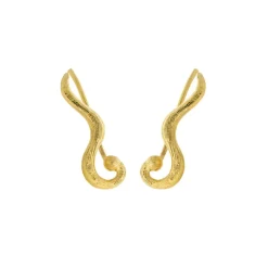 PERNILLE CORYDON Elva Ear Climbers (guld/sølv)