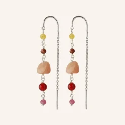PERNILLE CORYDON Golden Fields Earring Length (guld/sølv)