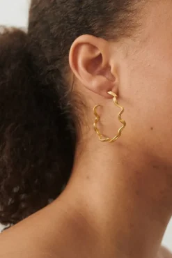 PERNILLE CORYDON Large Hellir Hoops