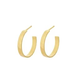 PERNILLE CORYDON Pine Hoops (guld/sølv)