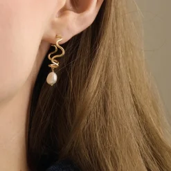PERNILLE CORYDON Small Bay Earring (guld/sølv)