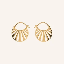 PERNILLE CORYDON Small Misty Light Earrings (guld/sølv)