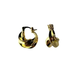 PICO COPENHAGEN Afrika Petite Hoops (guld/sølv)