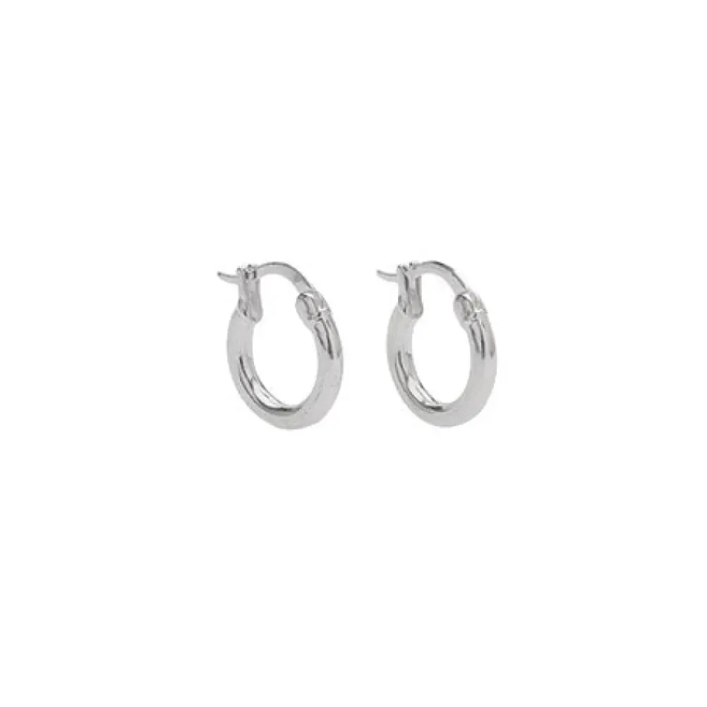 PICO COPENHAGEN Amanda Small Hoops (guld/sølv)
