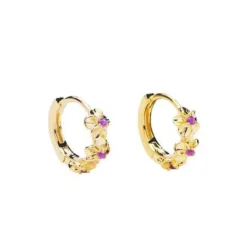 PICO COPENHAGEN Aster Hoops Purple/Lilla
