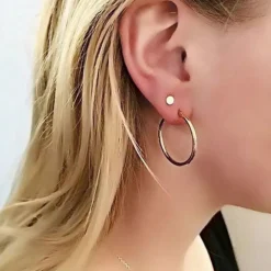 PICO COPENHAGEN Basic Large Hoops