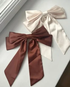 PICO COPENHAGEN Isabella Bow Barette Ivory