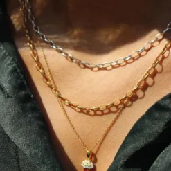 PICO COPENHAGEN Jill Necklace Guld