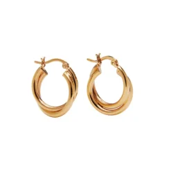 PICO COPENHAGEN Jordyn Hoops (guld/sølv)
