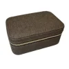 PICO COPENHAGEN Large Jewelry Box Chocolate Denim