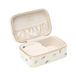 PICO COPENHAGEN Large Trinket Box Ivory Flower