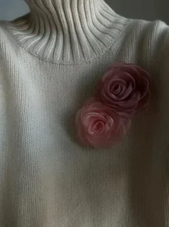 PICO COPENHAGEN Organza Rose String Warm Powder