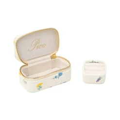 PICO COPENHAGEN Small Trinket Box Ivory Flower