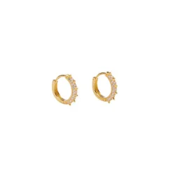 PICO COPENHAGEN Suede Hoops Klar