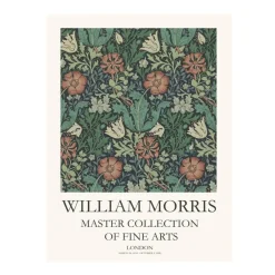 Plakat Fine Arts 2 William Morris 30x40 cm.