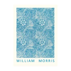 Plakat William Morris Blue Marigold 30x40 cm.