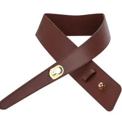 PLISSÉ COPENHAGEN Adea Belt Brown