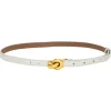 PLISSÉ COPENHAGEN Knot Belt Hvid