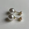 SASSY COPENHAGEN Sophie Small Double Pearl Øreringe