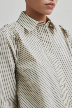 SECOND FEMALE Cities Shirt Silver Birch