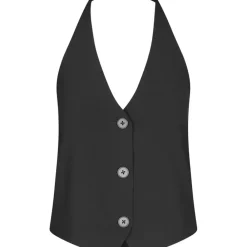 SECOND FEMALE Fique Tailored Waistcoat Sort