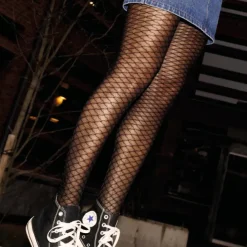 SNEAKY FOX Alice Pantyhose Black