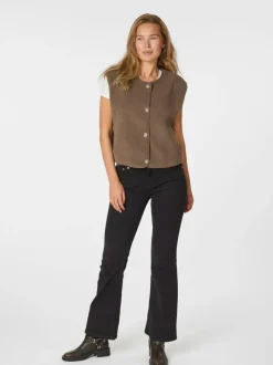 SOFIE SCHNOOR s251306 Cailinsw Vest Light brown