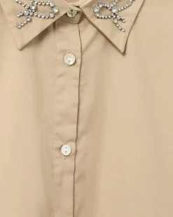 SOFIE SCHNOOR S251275 Ellidasw Shirt Camel