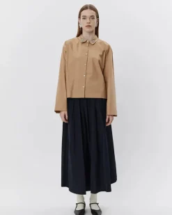 SOFIE SCHNOOR S251275 Ellidasw Shirt Camel