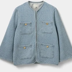 SOFIE SCHNOOR S251250 Eudorasw Jacket Denim Blue