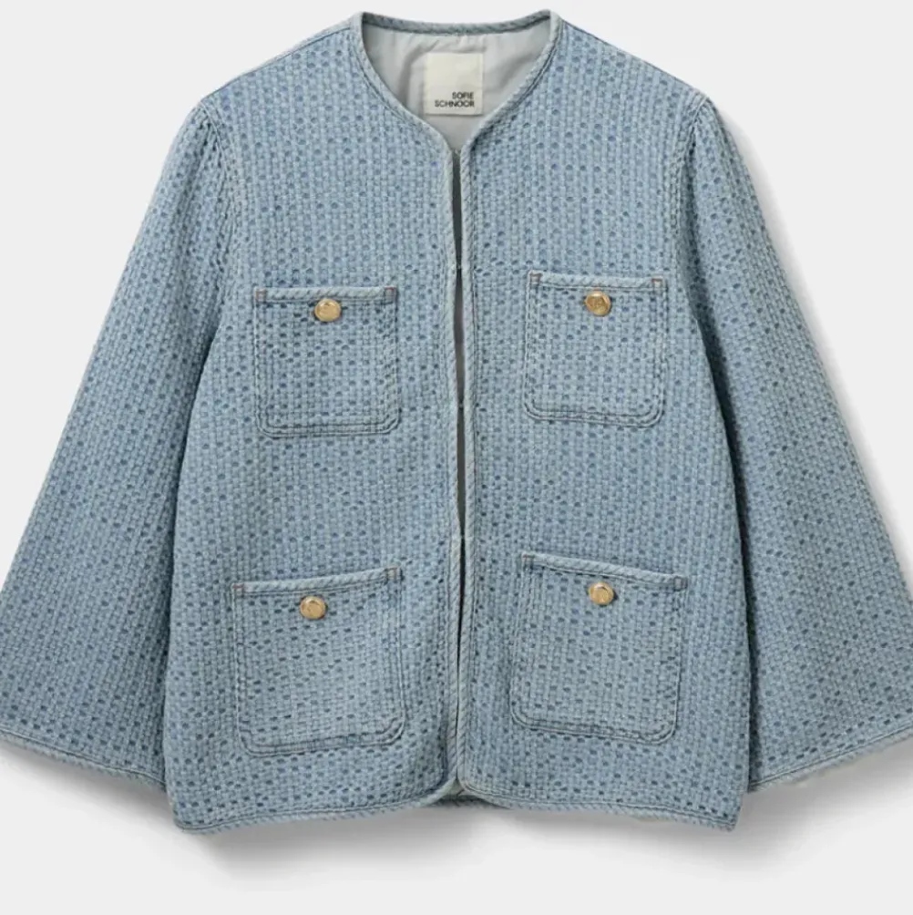 SOFIE SCHNOOR S251250 Eudorasw Jacket Denim Blue