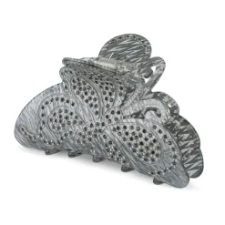 SUI AVA Alberte Hårklemme Steel Grey Big