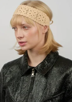 SUI AVA Bohemian Headband Beige