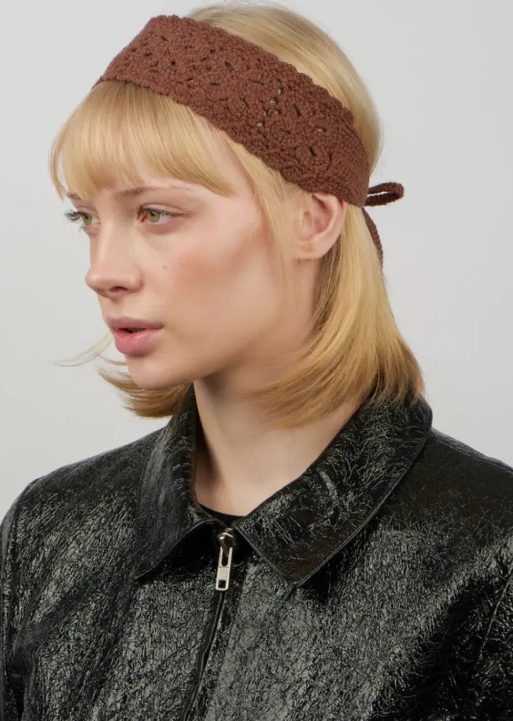SUI AVA Bohemian Headband Brown