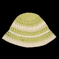 SUI AVA Bohemian Stripe Hat Green