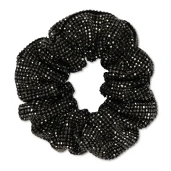 SUI AVA Dancing Scrunchie Obsidian Black