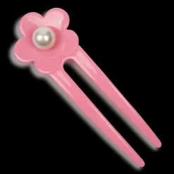SUI AVA Eva Flower Pearly Clip Pink