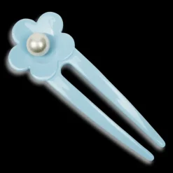 SUI AVA Eva Flower Pearly Clip Blue