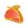 SUI AVA Grapefruit Big Hårklemme Yellow