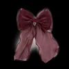 SUI AVA Holly Bow Bordeaux