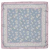 SUI AVA Mari Bloom Scarf Blue/Pink