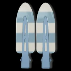 SUI AVA Stripe Clips Light Blue