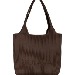SUI AVA Sui Ava Tote Bag Brown Glitter